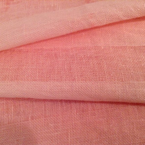 Ткань декоративная розовая